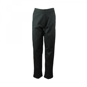 Half Elastic Pull Up Trouser With Zip & Clip