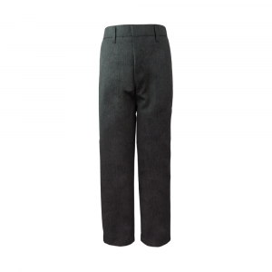 Half Elastic Sturdy Generous Fit Pull Up Trouser