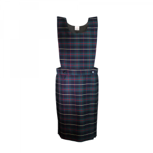 Green/Yellow Tartan Bib Pinafore