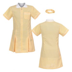 School Gingham Summer Dress
